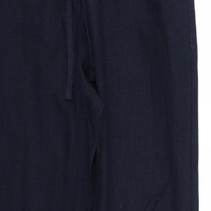 Womens UK Size 12 NEXT Regular Fit  Blue Trousers