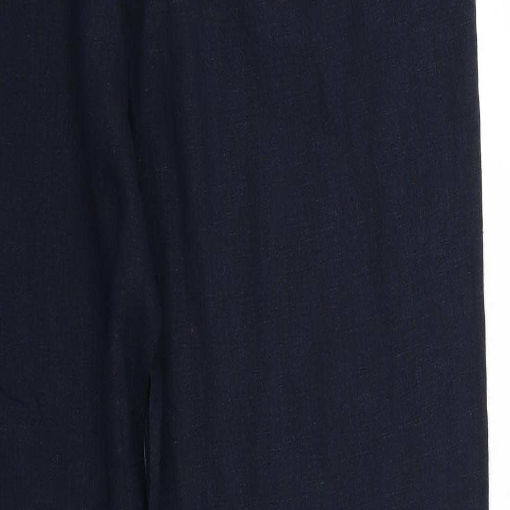 Womens UK Size 12 NEXT Regular Fit  Blue Trousers