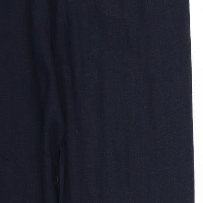 Womens UK Size 12 NEXT Regular Fit  Blue Trousers