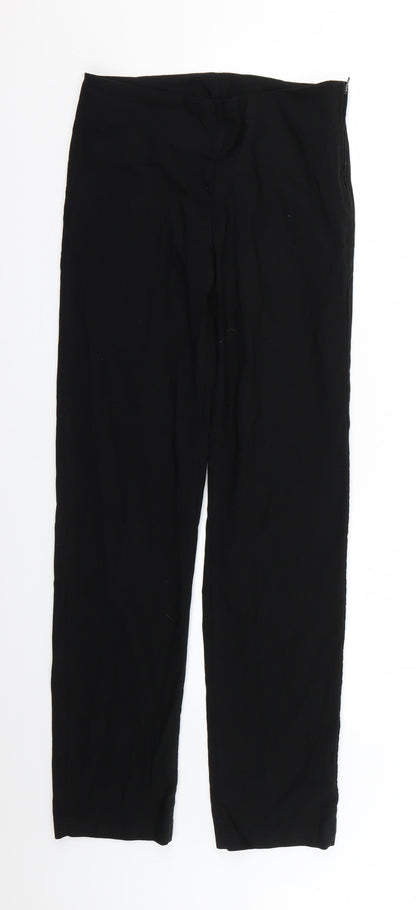 George Girls Black   Cropped Trousers Size 13 Years