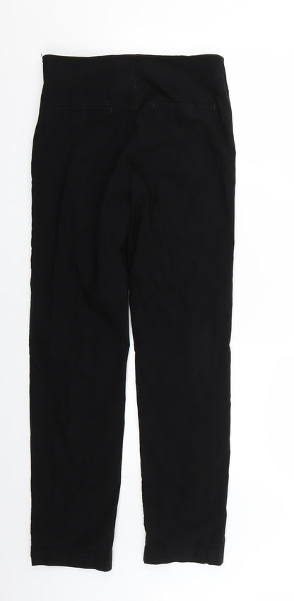 George Girls Black   Cropped Trousers Size 13 Years