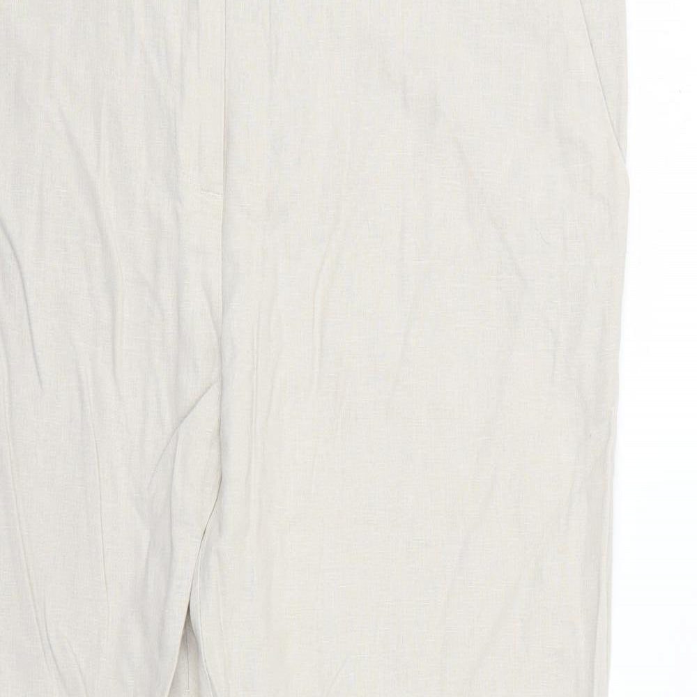 George Womens Beige   Trousers  Size 18 L26 in