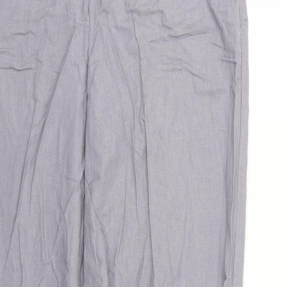 F&F Womens Grey   Trousers  Size 14 L28 in