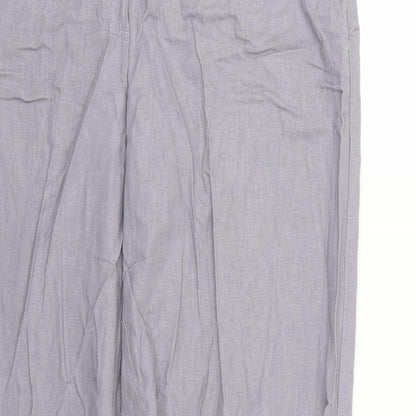 F&F Womens Grey   Trousers  Size 14 L28 in