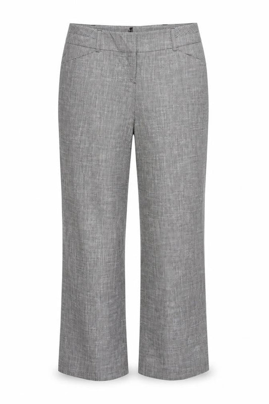 Womens UK Size 12 Comma Regular Fit  Grey Trousers