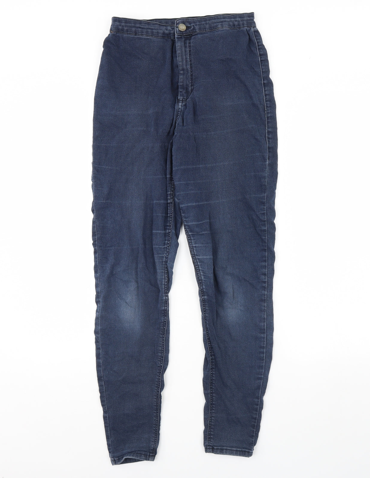 Topshop Womens Blue  Denim Skinny Jeans Size 28 L30 in