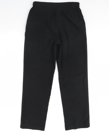 Womens UK Size M Joella Di Marco Regular Fit  Black Trousers