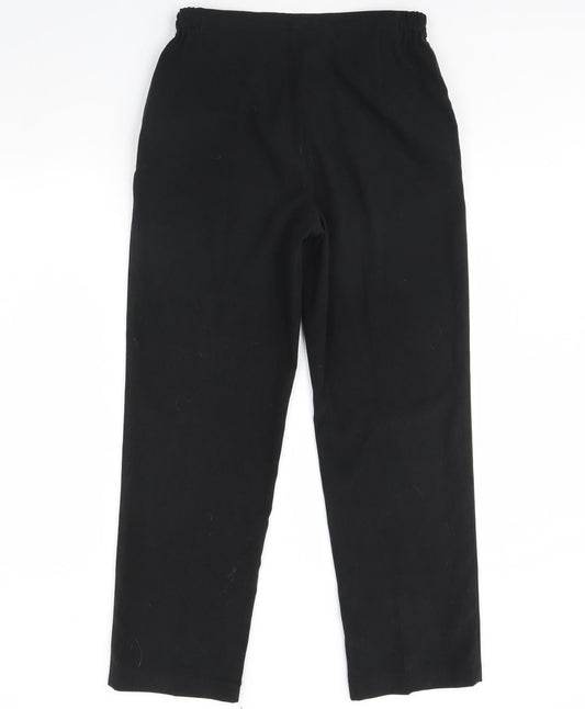 Womens UK Size M Joella Di Marco Regular Fit  Black Trousers
