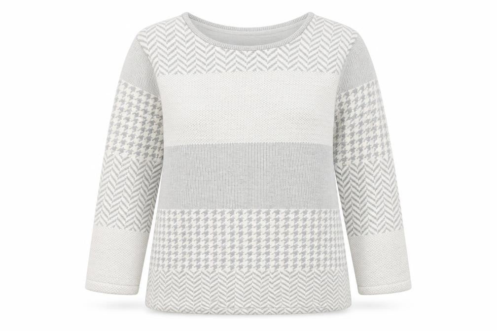 Womens UK Size 10 F&F Grey Pullover Jumper