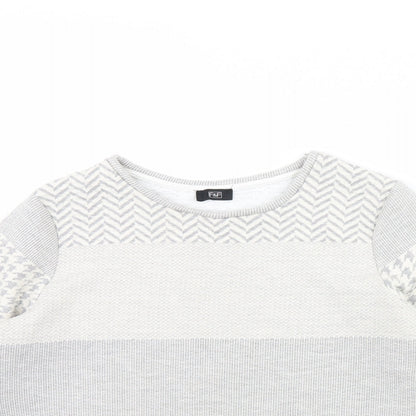 F&F Womens Grey   Pullover Jumper Size 10