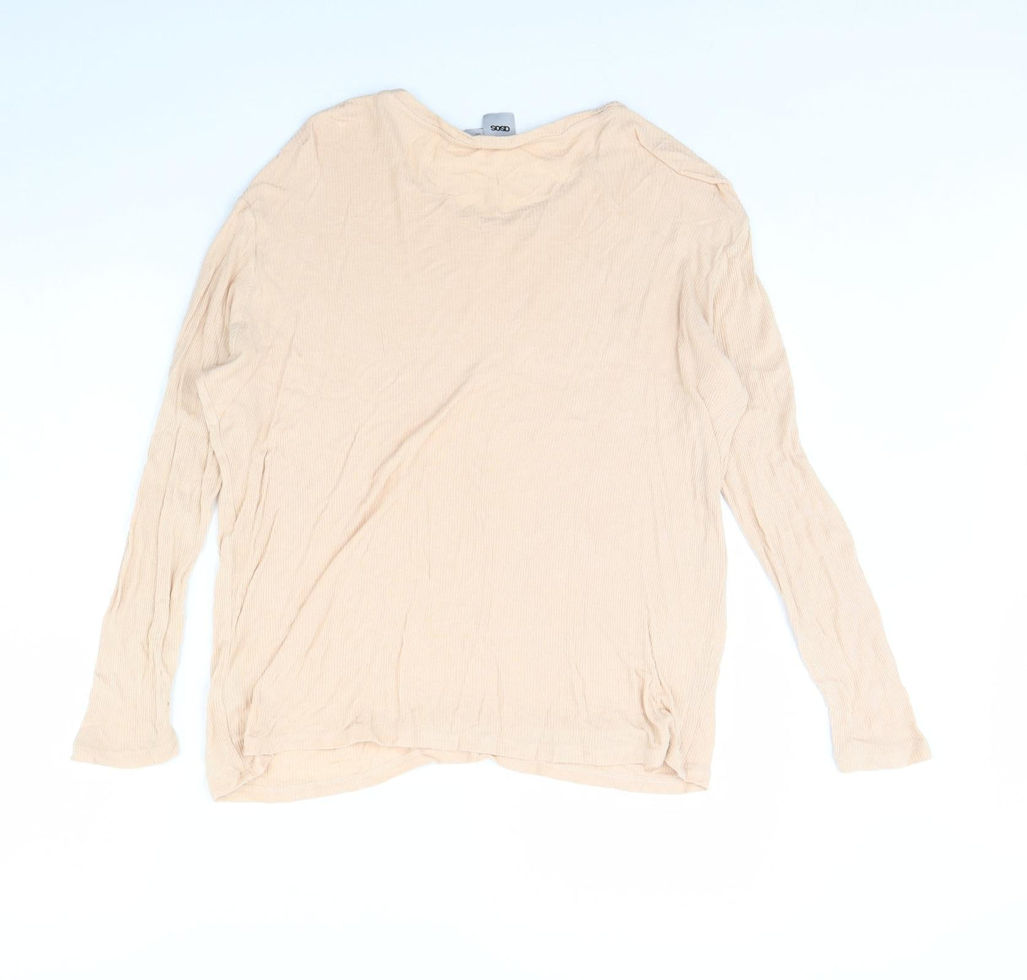 Womens UK Size 8 ASOS Pink Basic Blouse