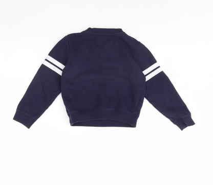 yd Girls Blue   Pullover Jumper Size 8 Years