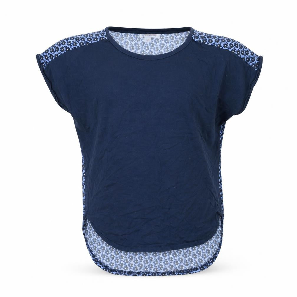 Blue Zoo Girls Blue   Basic T-Shirt Size 7 Years