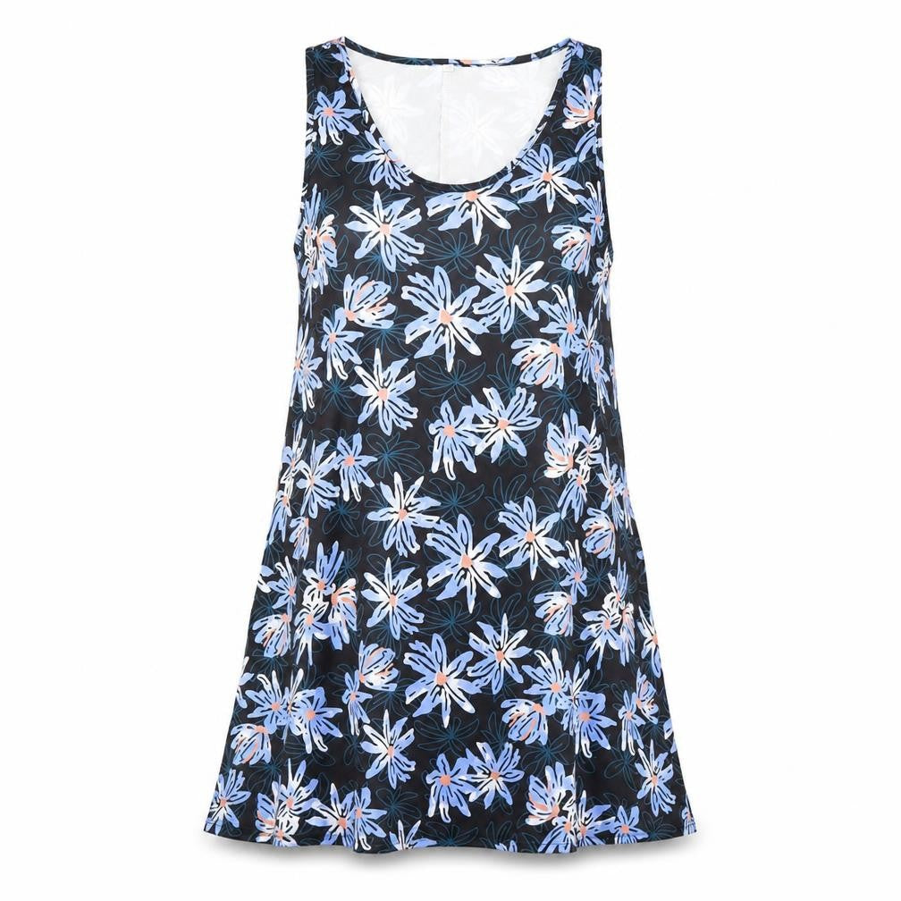 Preworn Womens Blue Floral  Mini  Size S
