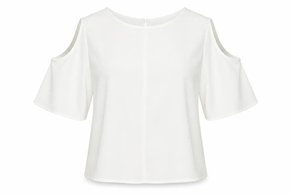 Cameo Rose Womens White   Basic Blouse Size 8