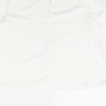 Cameo Rose Womens White   Basic Blouse Size 8