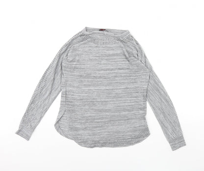 Portobello Womens Grey   Pullover Jumper Size S