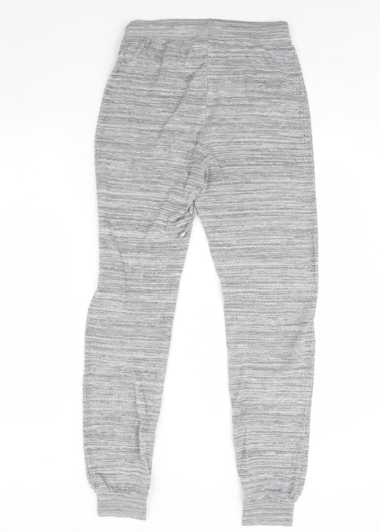 Portobello Womens Grey   Jogger Trousers Size S L29 in