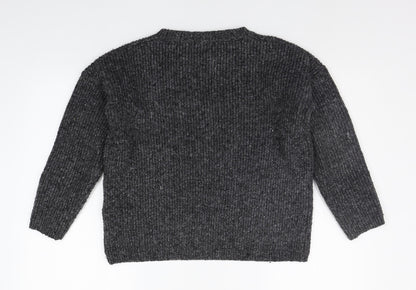 Sunshine Soul Womens Grey   Pullover Jumper Size S