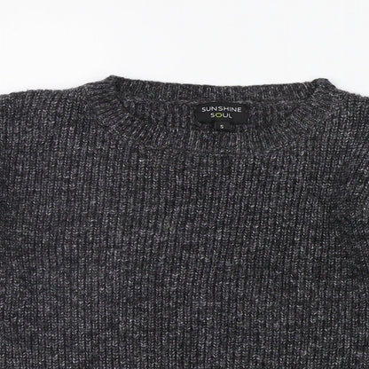 Sunshine Soul Womens Grey   Pullover Jumper Size S