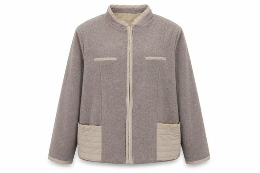 Womens UK Size 16 Gabriella Vicenza Grey Jacket