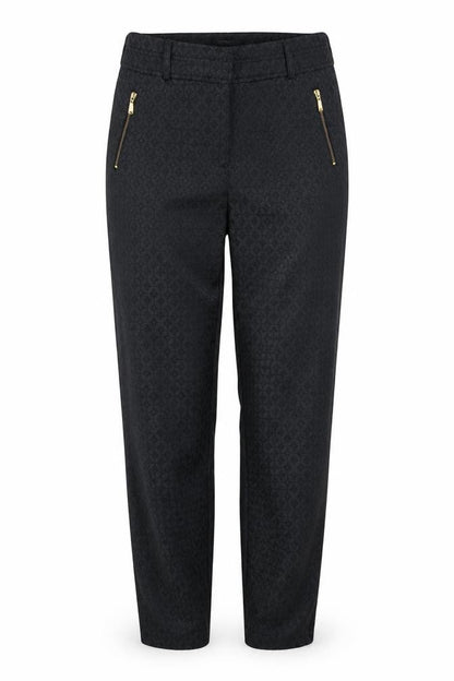 Womens UK Size 8 George Regular Fit  Black Trousers