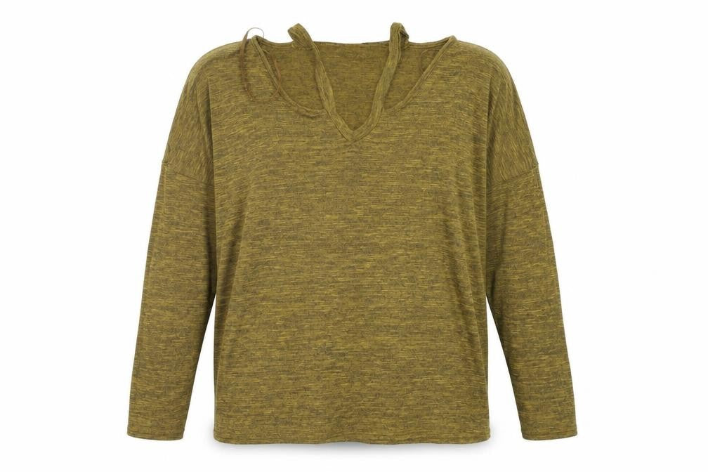 Womens UK Size L New Look Yellow Pullover Jumper