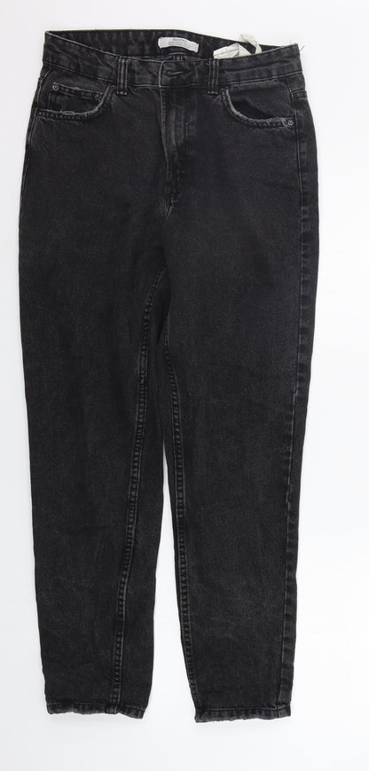 Berksha Womens Black   Straight Jeans Size 8 L29 in
