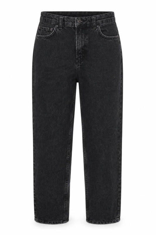 Berksha Womens Black   Straight Jeans Size 8 L29 in