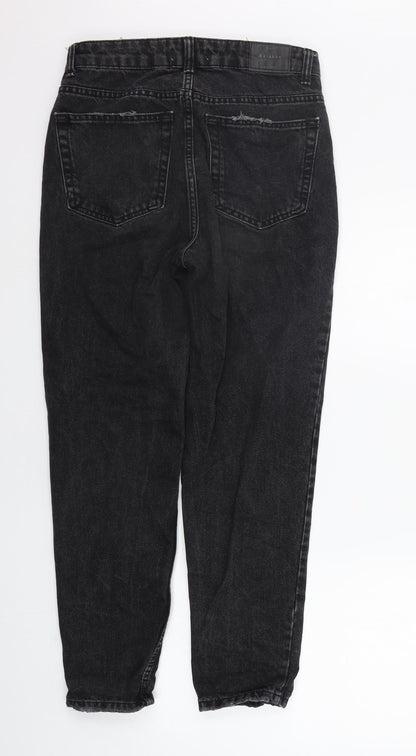 Berksha Womens Black   Straight Jeans Size 8 L29 in