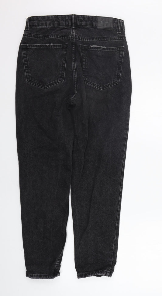 Berksha Womens Black   Straight Jeans Size 8 L29 in