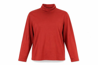 Womens UK Size L EWM Red Basic T-Shirt
