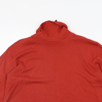 EWM Womens Red   Basic T-Shirt Size L