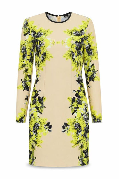 ASOS Womens Beige Geometric  A-Line  Size 8