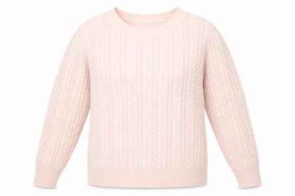 Womens UK Size M H&M Pink Pullover Jumper