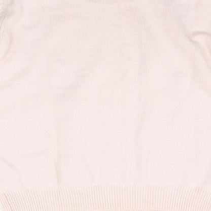 Womens UK Size M H&M Pink Pullover Jumper