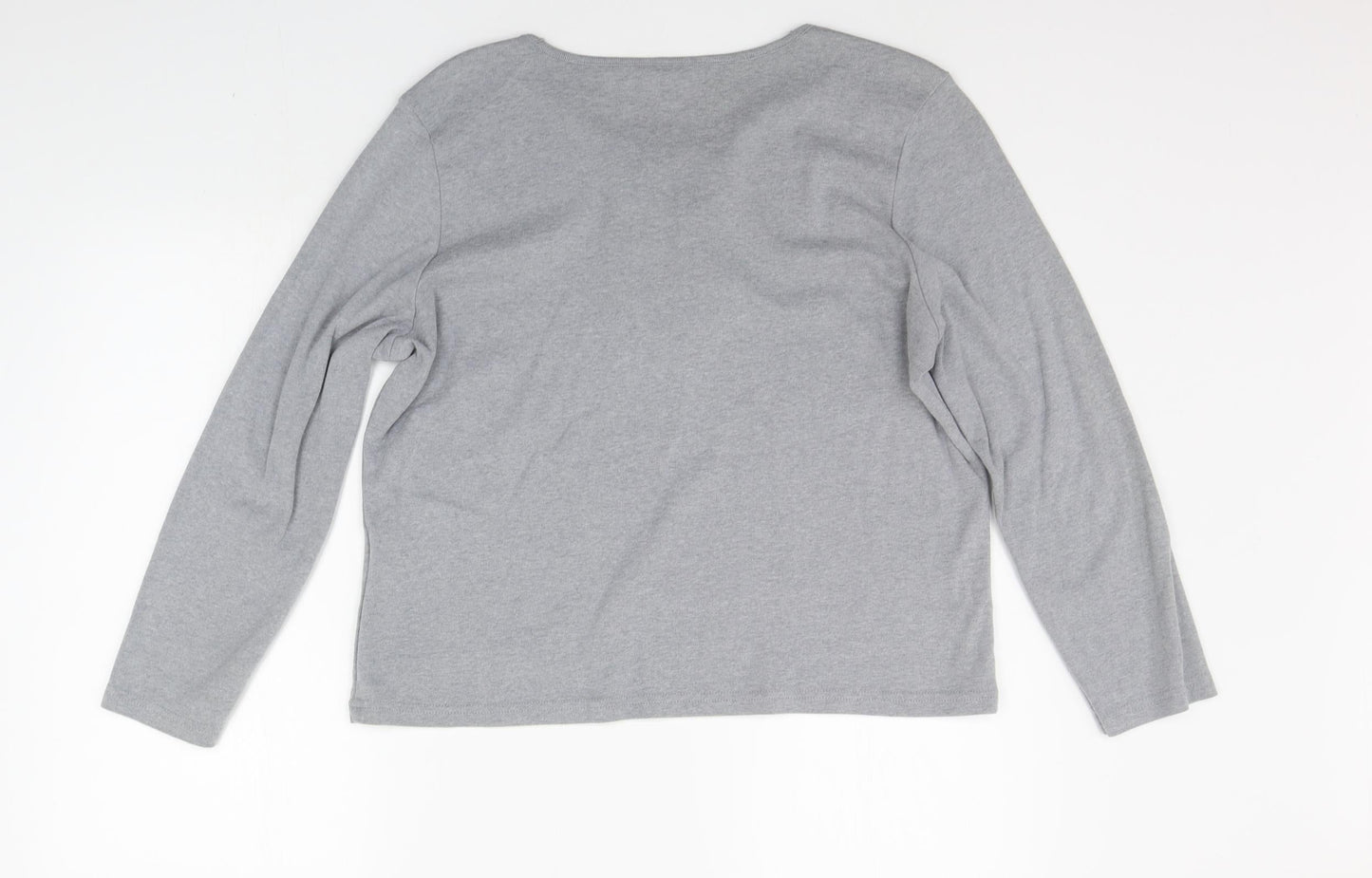 Womens UK Size XL Debenhams Grey Pullover Jumper