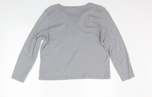 Debenhams Womens Grey   Pullover Jumper Size XL