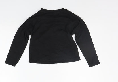 TU Boys Black   Basic T-Shirt Size 5 Years