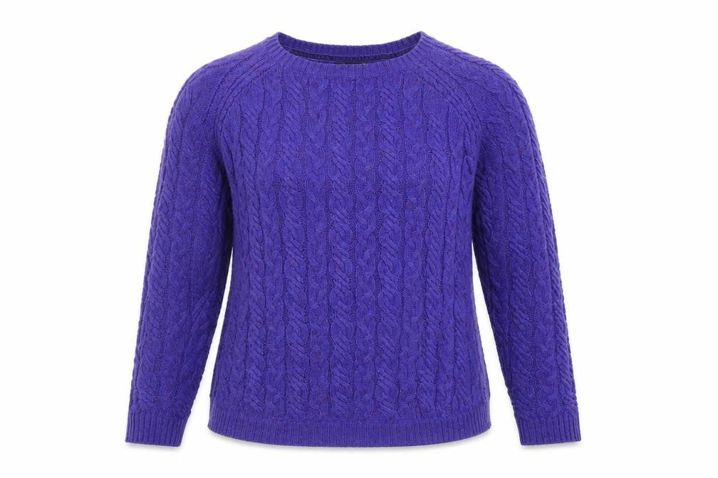 Bonmarché Womens Purple Pullover Jumper Size XS
