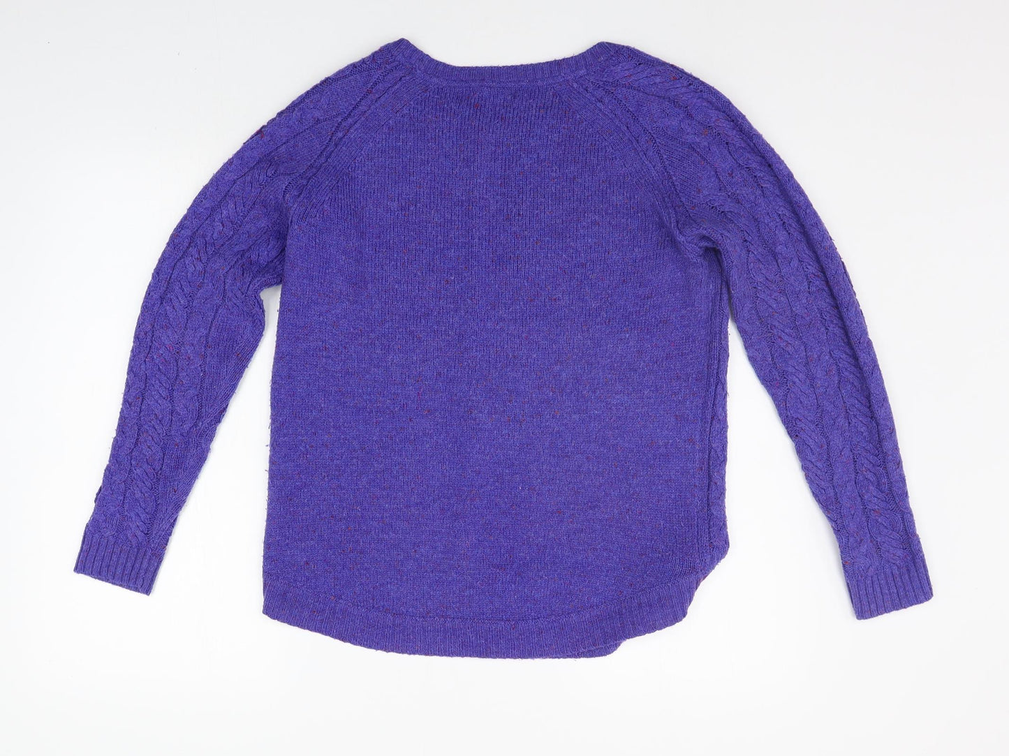 Womens UK Size XS BONMARCHE Purple Pullover Jumper