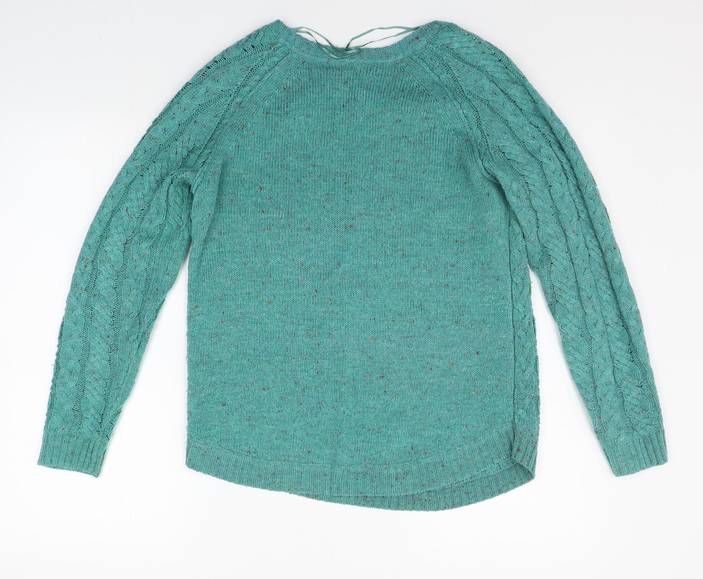 Womens UK Size XS BONMARCHE Green Pullover Jumper