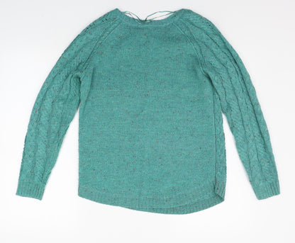Womens UK Size XS BONMARCHE Green Pullover Jumper