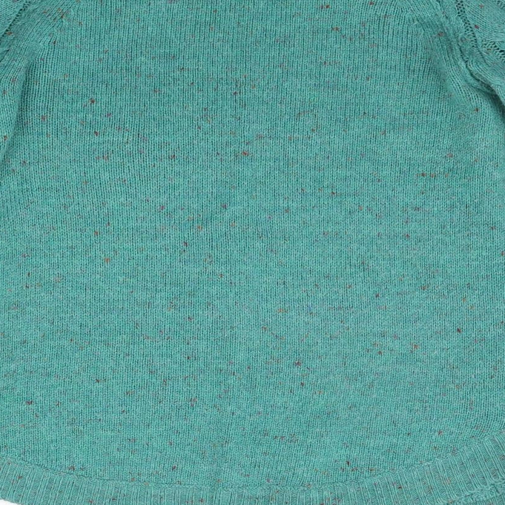 Womens UK Size XS BONMARCHE Green Pullover Jumper