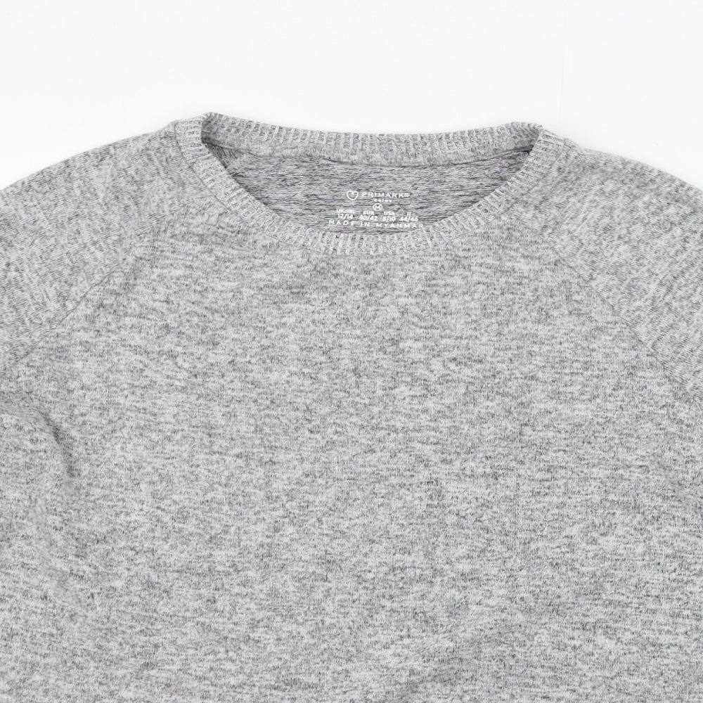 Primark Womens Grey   Pullover Jumper Size M