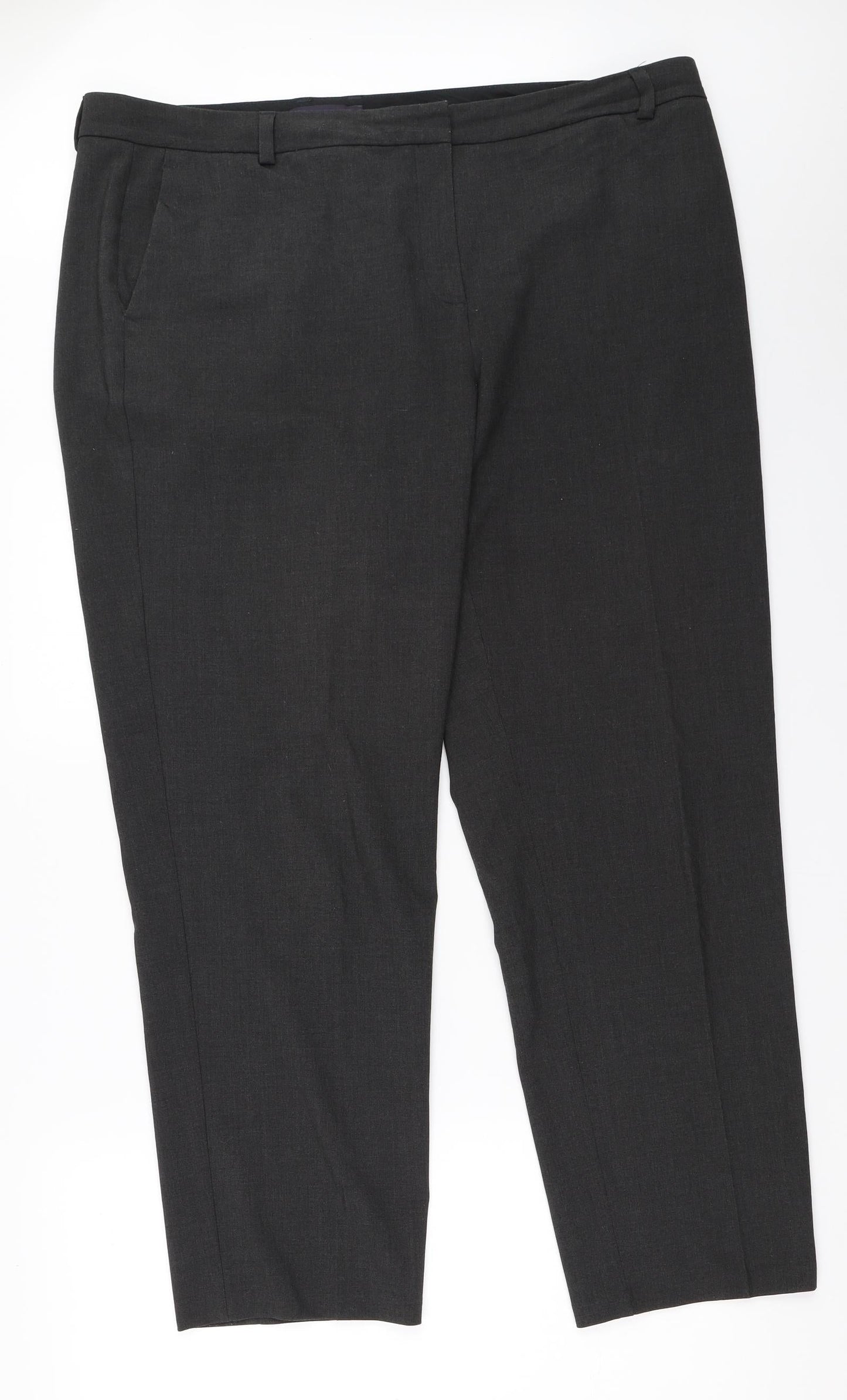 Marks and Spencer Mens Grey   Trousers  Size 20 L29 in
