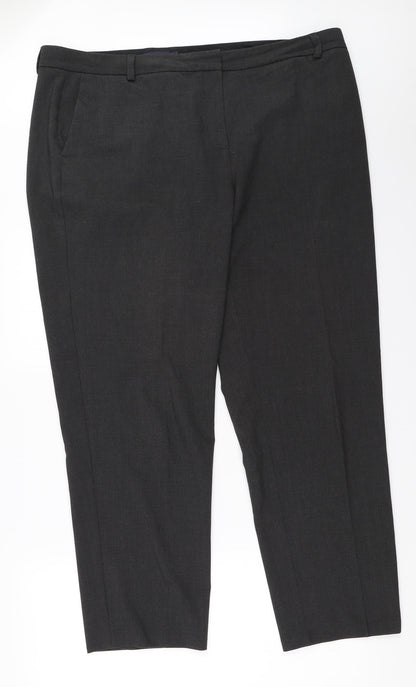 Marks and Spencer Mens Grey   Trousers  Size 20 L29 in