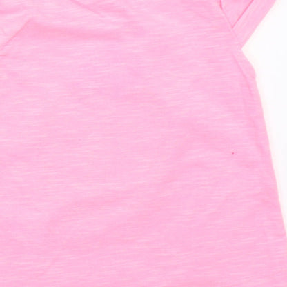F&F Girls Pink   Basic T-Shirt Size 0-3 Months