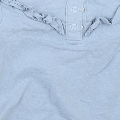 TU Girls Blue   Basic T-Shirt Size 3-6 Months