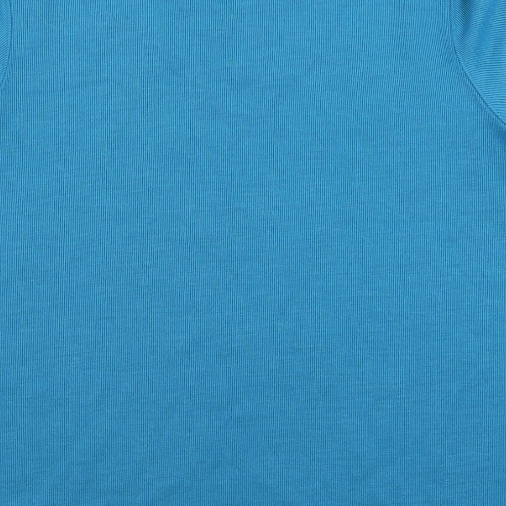 Womens UK Size S bm Blue Pullover Jumper